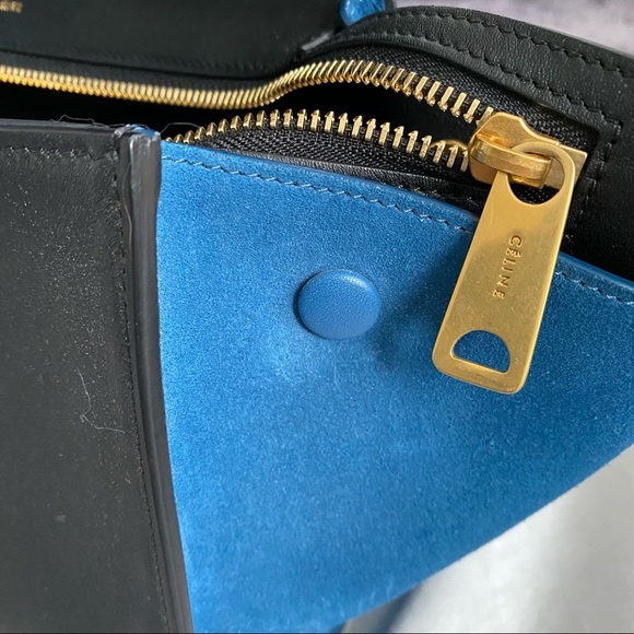 Celine Small Trapeze Bag In Smooth Calfskin - Picture 8 of 11